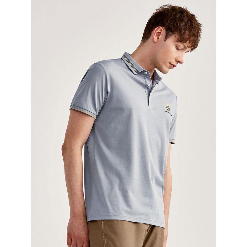 Thousand Paper Cranes Men's Classic Lapel Polo Shirt 2024 Summer Mulberry Silk Casual Short Sleeve Top 25575