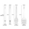 4 Pack DIY Leather Hole Punch Tools for Crafting Belts