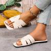 Fashion Summer Women Slippers Fashion Beach Flats Shoes New Style Casual Sandals Dress Walking Flip Flops Open Toe Slides Zapatos Mujer