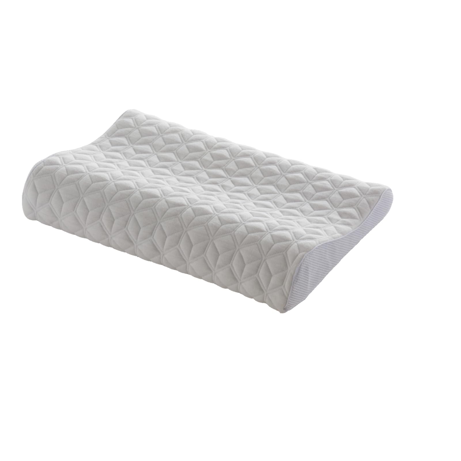 

Serta P900 50cm Wide LO Type Graphene Pillow, White, Memory Foam Graphene, Reduces Stuffiness, Tencel, with Nude Cover, Available in 4 Sizes
