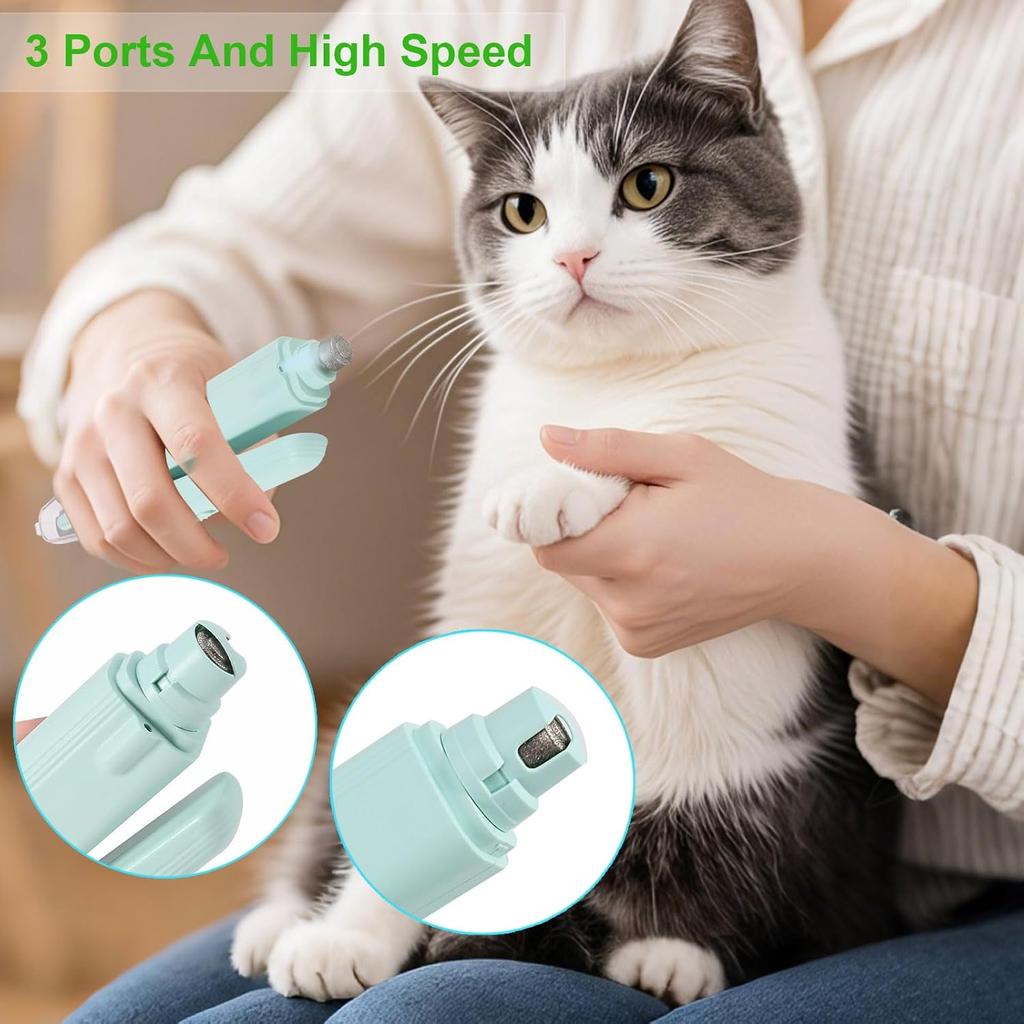 Pet Nail Clippers Dogs & Cats – Illuminates The Nail and Quick for Safe, Easy Trimming. Extra-Sharp Blades for Thick Nails, with Quick-Sensing tech