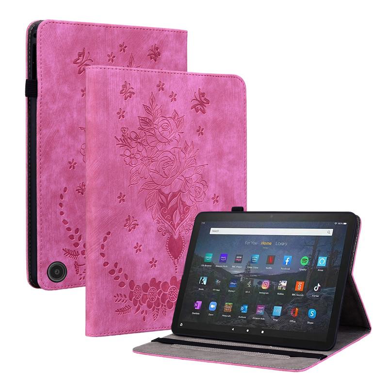 Tablet Fall Für Feuer Max 11 Fall 2023 Relief Schmetterling Brieftasche Stehen Abdeckung Für Feuer Max 11 Fall Für Feuer max 11 Tablet Coque