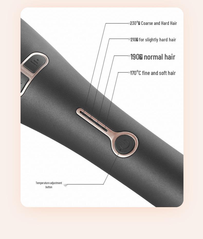 Automatic Curling Iron for Large Curls & Waves, Negative Ion, Long-Lasting Hold, Perfect for Dorm Use
