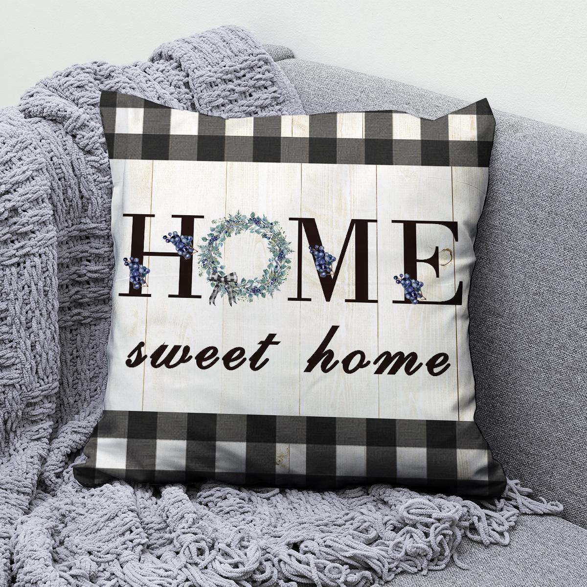 

Новые минималистичные бархатные наволочки с принтом «персиковая кожа», домашние диванные подушки, офисные автомобильные наволочки 45 * 45Cm without pillow core