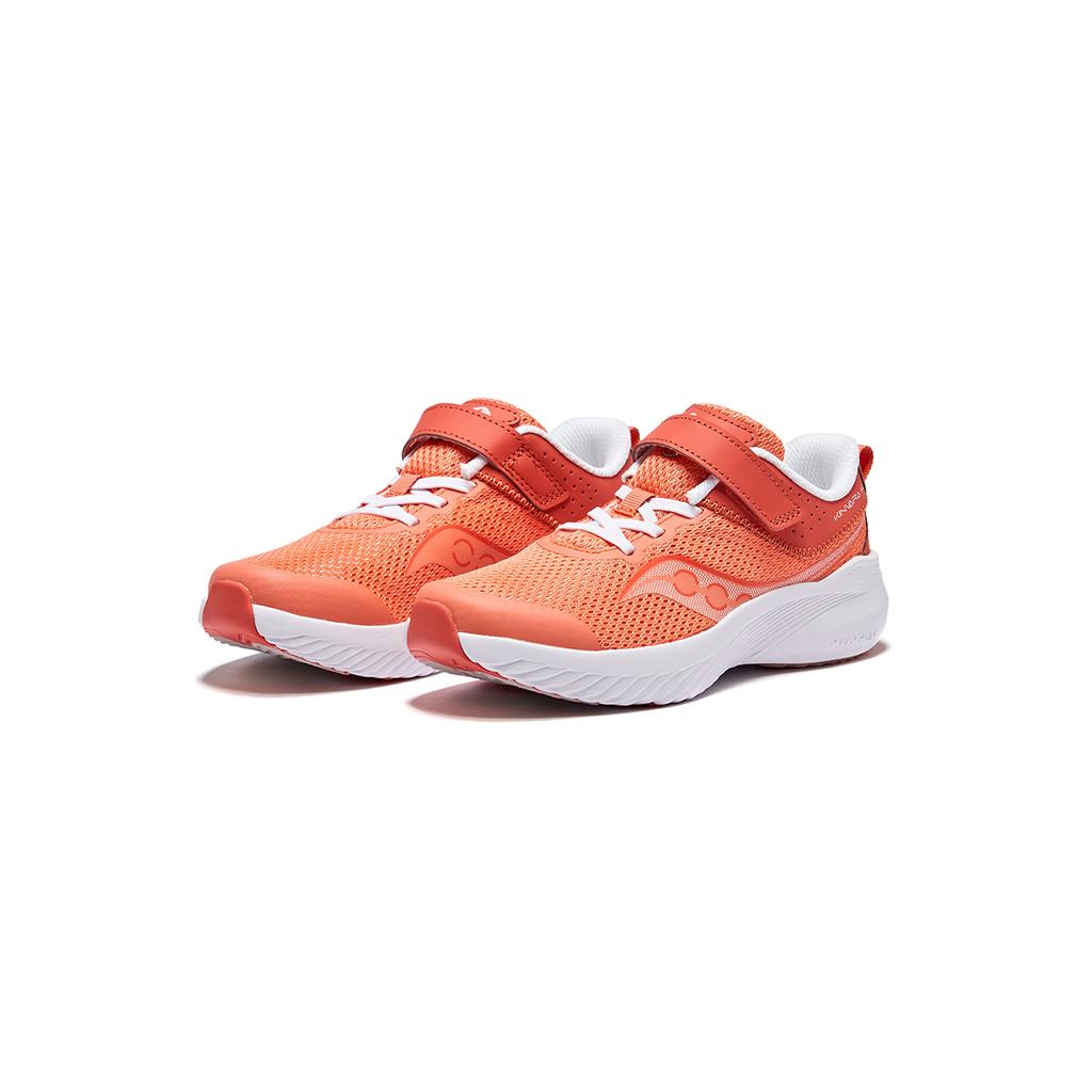 Saucony Kinvara 14 PU A/C Essence Cushioning PWRRUN Low Top Kids Running Shoes Kids running shoes Orange SK167879
