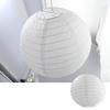 12pcs Chinese Round Paper Lanterns for Wedding Party Decoration White Japanese Hanging Lampshades New Year Decoration