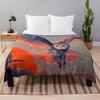 Owl Hunt Throw Blanket