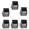 6PCS Magnetic Tea Bag   Metal Tea Storage Box Holder for Fridge Kitchen Countertop Cabinet Pantry
