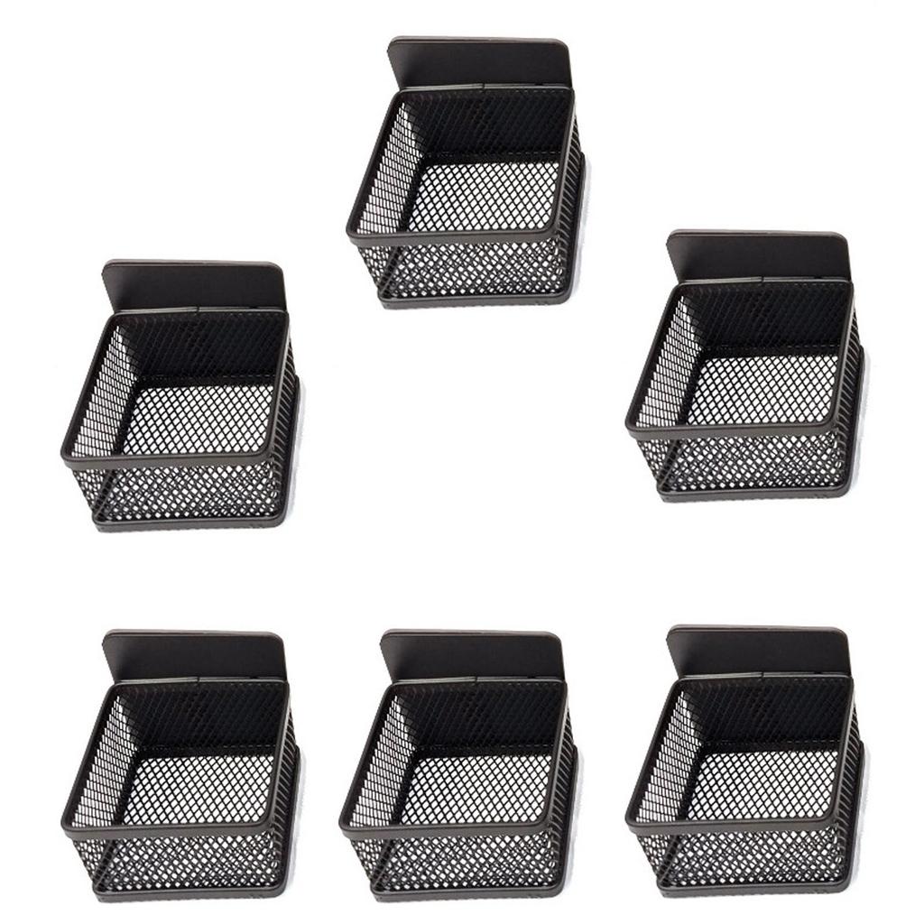 6PCS Magnetic Tea Bag Metal Tea Storage Box Holder for Fridge Kitchen Countertop Cabinet Pantry