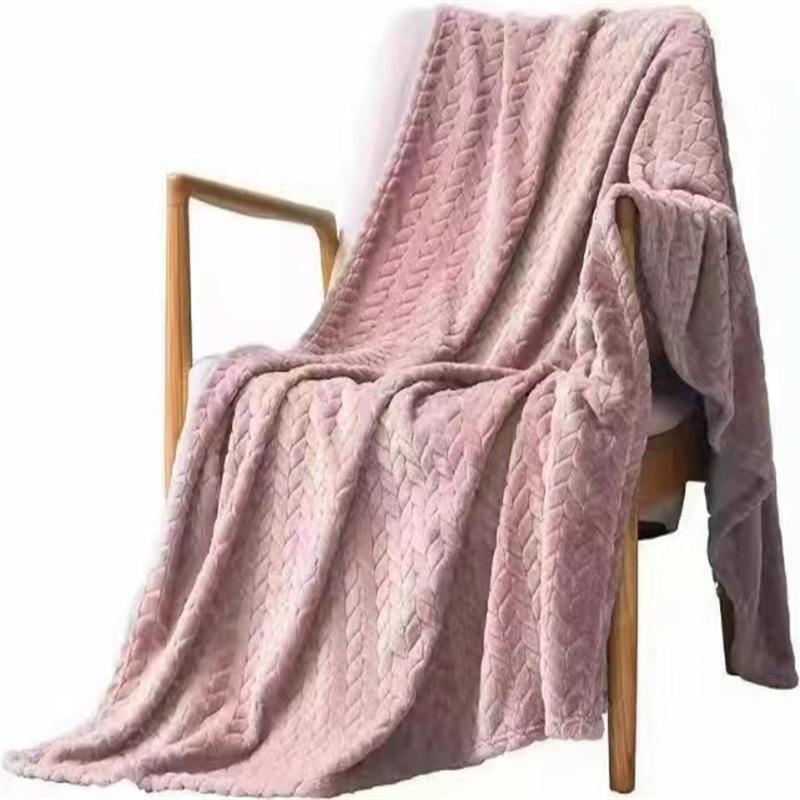 Baby Blanket Baby Blanket Wrap Flannel Wheat Throw Blanket Plain Coral Flannel Blanket Children's Blanket Bedroom Bedding