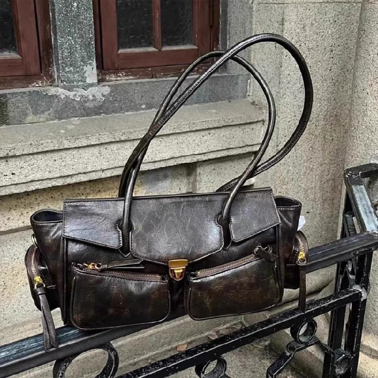 Crossbody Bags for Women Shoulder Bag Leather Purse Clutch Shoulder Toted Handbag with Zipper Closure Hoboes Handbag