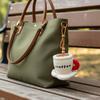 Afternoon Tea Series Coffee Cup Plush Pendant Simulation Coffee Cup Stuffed Doll Coffee Keychain Cartoon Cute Plush Doll Hanging