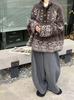 Orange Zest Fair Isle Winter 2025 Wool Blend Thick Knit High Neck Sweater for Women 5041 - Old Money Style