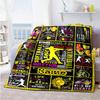 Softball56 Customize Text Blanket Multi-purpose Personalized Blanket Soft Warm Cozy Versatile for Bedding Sofa Nap Seaside All-Season Use