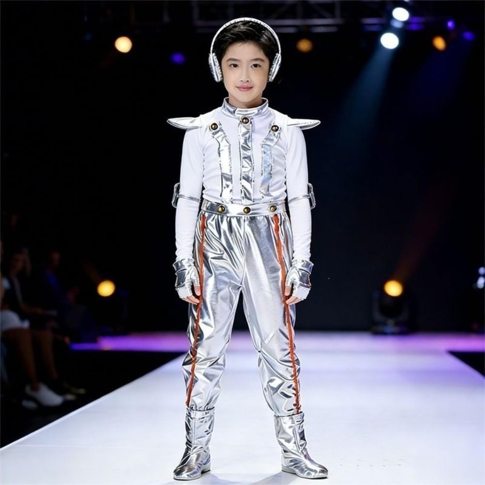 Future Style Space Astronaut Costume Halloween Robot Costume Cute Alien Cosplay Costume Party