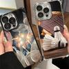 Badminton Sport Plating Phone Case For Xiaomi Poco X5 X6 X7 X8 Pro Max F8 Ultra F7 M8 M7 M5S Redmi 15C 15 14C 13C 13 X3 12C F6
