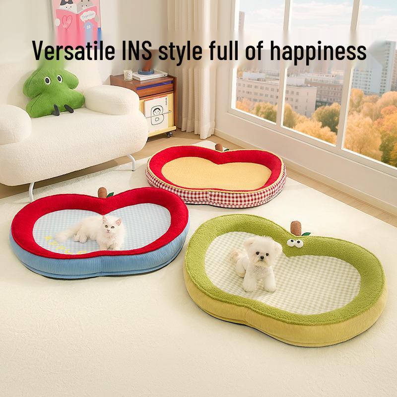 All-Season Pet Bed for Kittens and Small Dogs - Sofa or Dog House Use