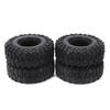 4PCS 120mm 2.2in Rubber Model Car Universal AntiSlip Tire Skin for SCX10 TRX4 RC Car