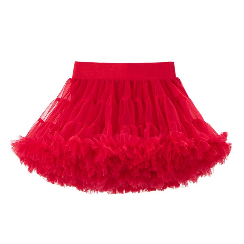 Blue Princess Tutu Skirt: Girls' Spring/Summer Net Yarn Dress