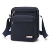 Borsa a tracolla in nylon multi-tasche con tracolla regolabile, borsa a spalla casual resistente per uomo, per viaggi quotidiani