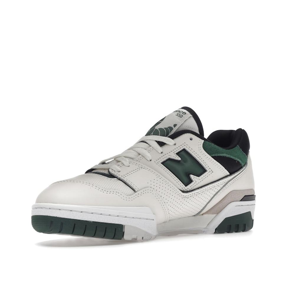 New Balance 550 Meersalz Kieferngrün Unisex Sneaker Weiß Schwarz BB550VTC