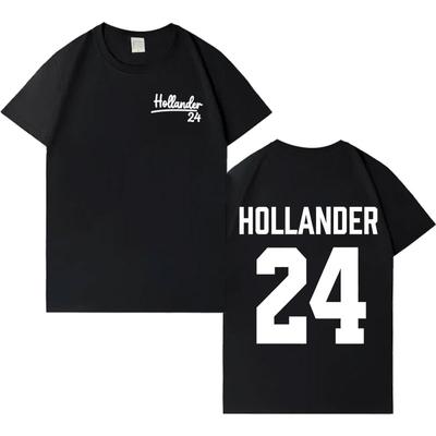 Heated Rivalry Shane Hollander 24 Fashion Tshrit Mens Womens Casual Aesthetic Tshrits Loose Oversized Hip Hop Short Sleeves Tops