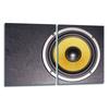2x GLASS PROTECTIVE PLATE FOR STOVE 40x52 SPEAKER