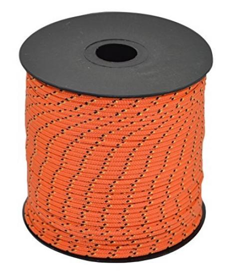 Corderie Italiane Fantasy Zopf – 2 Mm Dick, 350 M, Gelb, Aus UV-stabilem Polypropylen