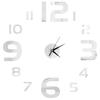 27inch Nordic Wall Clock Dining Restaurant Cafe Decorative Clocks Acrylic Mirror Wall Sticker Silent Quartz Watch Home Decor