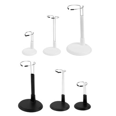 3 Piece Set Knitting Display Stands Adjustable Doll Display Rack Sturdy ABS Construction for Crochet Creation