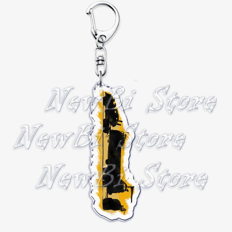 

Movie Mad Max Acrylic Keychains Fury Road Furiosa Keyring for Accessories Bag Pendant Key Chain Ring Jewelry Fans Friends Gifts