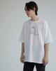 Nuseuka Big Rudy Unisex Oversized Short Sleeve T-Shirt (White)