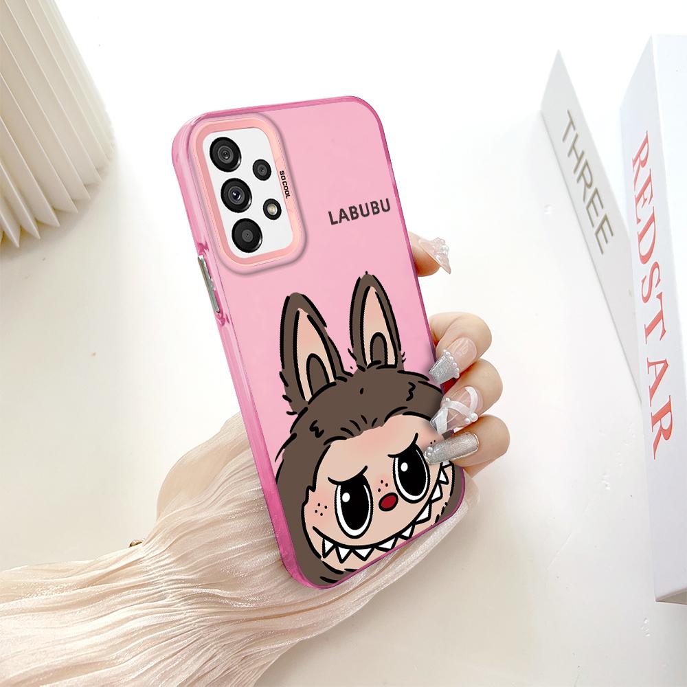 Malovaný vzor Barevný stříbrný oboustranný pevný kryt odolný proti pádu pro telefon Samsung