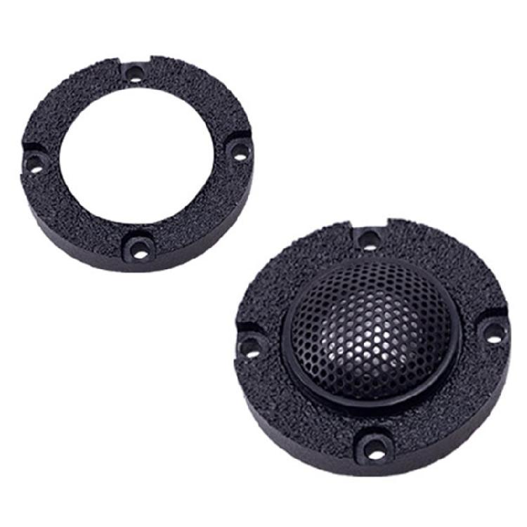 High Pitched Speaker Aluminum Panel Circle 1in 1.25inch Speaker Decorative Circlet Car Modification Amplifiers Accessory