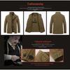 Men's Mid-Length Loose-Fit Jacket for Spring & Autumn - Large Size, Casual Style for Middle-Aged Men