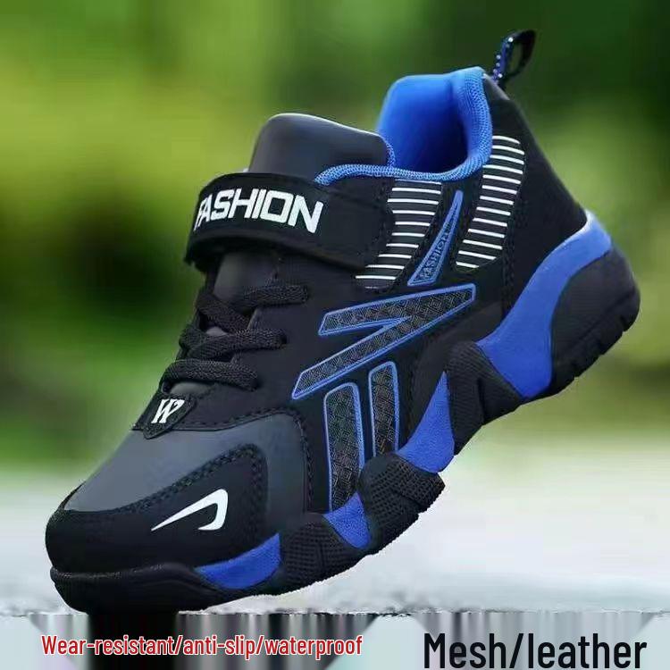 Boys' Mesh Breathable Sports Running Shoes for Spring, Summer, and Autumn