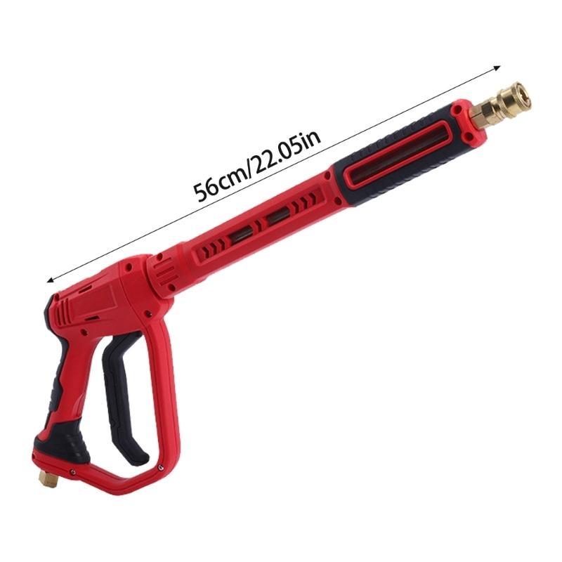 652F Upgraded Pressure Washer Guns with Extension Replacement Wand with 5 Nozzle Tips Pressure Water Guns for Gardening