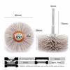 Abrasive Wire Flower Head for Rosewood Furniture, Wood Carving, Root Carving, and Relief Polishing