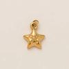 Yori 3Pcs Star Moon Rainbow Sun Pendant Stainless Steel Plated with 18K Gold for Jewelry Making Supplies DIY Necklace
