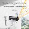 Smart UV Toothbrush Sanitizer, Wall Mounted Toothbrush Sterilizer with Automatic Toothpaste Dispenser