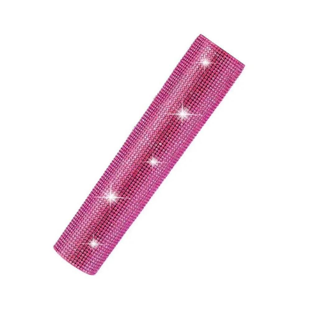 

Блестящие стразы Чехол для микрофона Сделай сам Декоративный рукав для микрофона Универсальный чехол на ручку микрофона розы красного