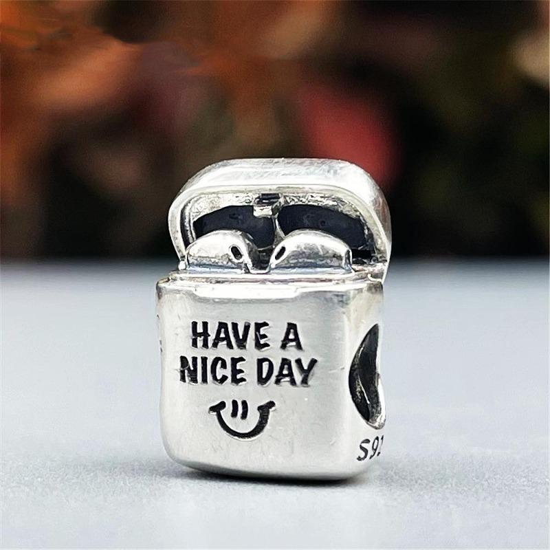 Copper Plated Cz Herocross Cartoon Rabbit Charm Family Mother Beads Stopper Fit Original European Bracelet Jewelry