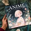 International Anime Coloring & Doodle Notebook