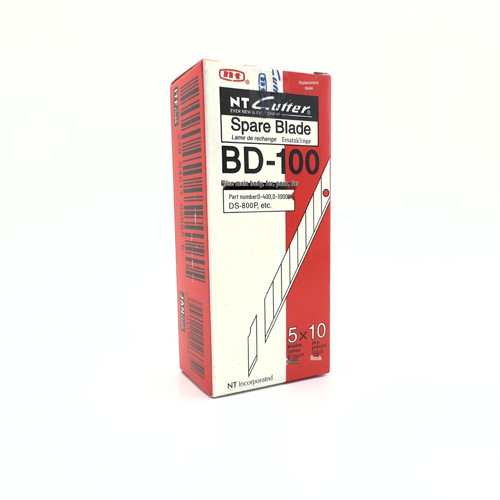 

NTBD-100 9mm Craft Knife Blade for Film, Engraving, and Cutting – BA-100 Replacement Blade