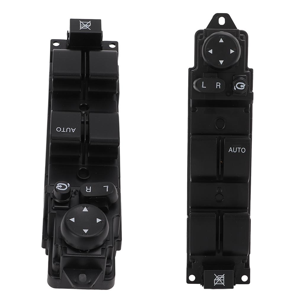 Power Window Switch D652‑66‑350A Black ABS Sturdy Replacement for Mazda 2 6 2008‑2012 RHD