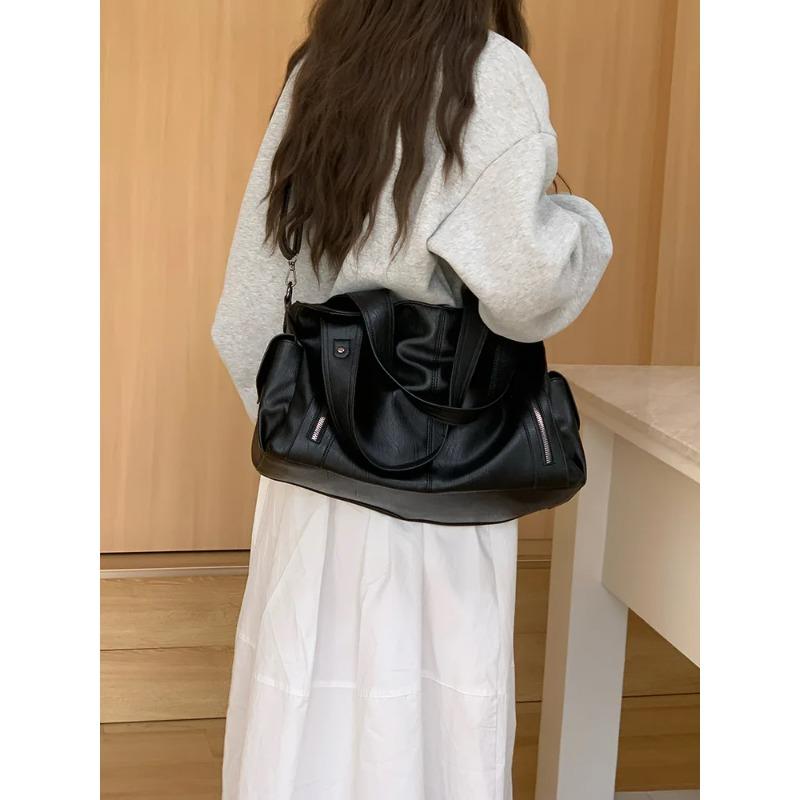 2026 Large Capacity Women's handbag fashi Versatile Shoulder Bag daily female casual handbag Commuting shopping PU Tote Bag