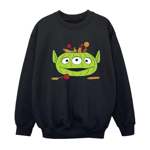 Toy Story Girls Alien Pumpkin Basket Halloween Sweatshirt