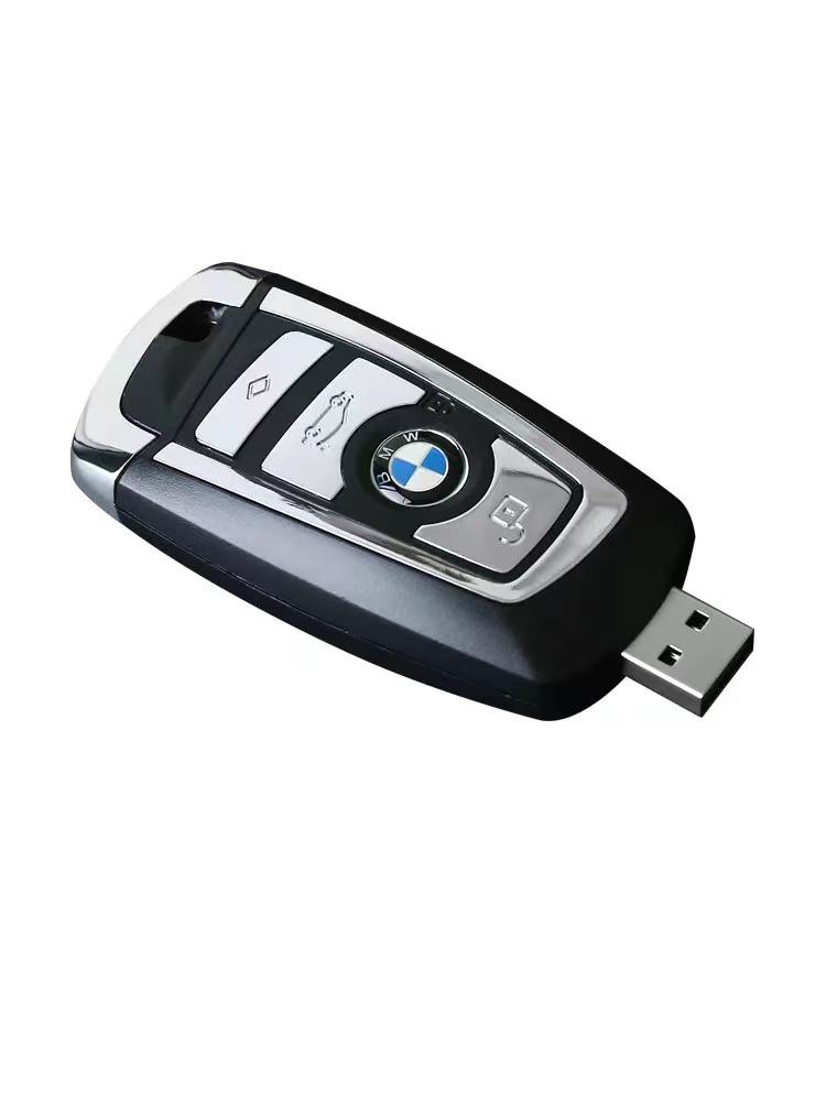 

Креативний USB-флеш-накопичувач у формі ключа від класичного автомобіля з персоналізованим лазерним логотипом, доступний у варіантах 16 ГБ та 32 ГБ, високошвидкісний дизайн з брелоком. 4GB