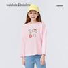 Balabala Girls' Pure Cotton Long Sleeve T-Shirt