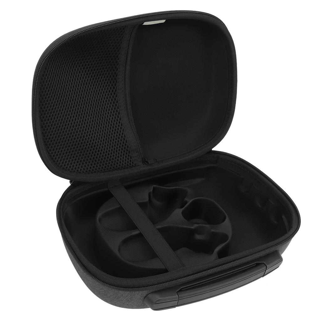 VR Headset Carrying Case Large Capacity Hard Shell Shock Absorbing Pressure Resistant VR Accessory Storage Bag for Meta